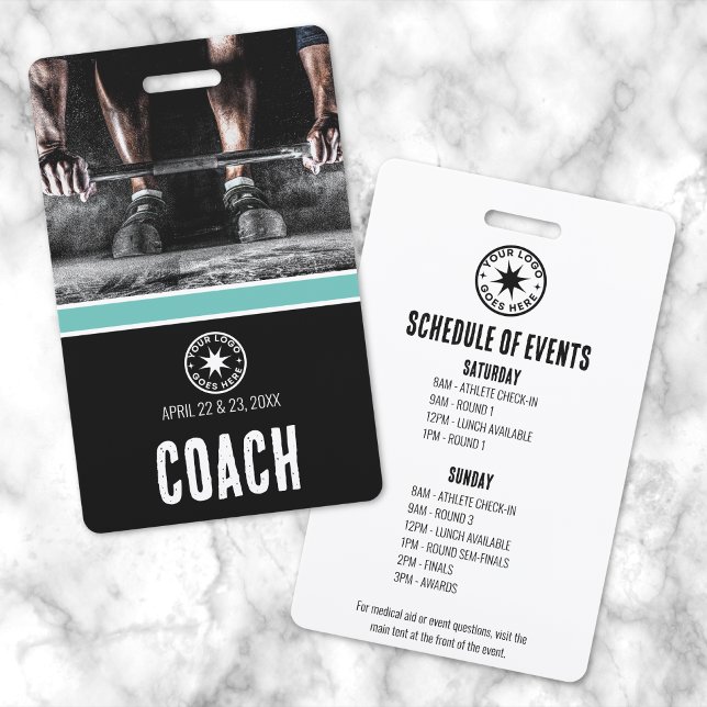 Crachá Evento Coach Sports (Coach Sports Event Badge )