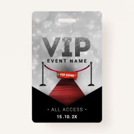 Crachá Evento Exclusivo de Acesso VIP