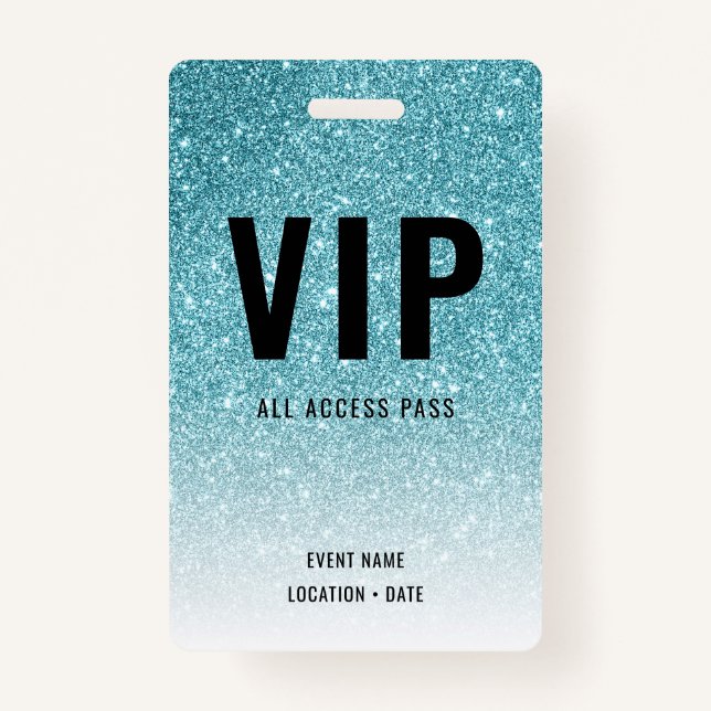 Crachá Evento Personalizado VIP ou Falha de Concertação (Frente)