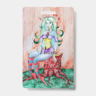 Crachá Fantasy Pixie Fairy Thunder_Cove