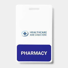 Crachá Farmacêutico Companheiro da Farmácia de Cor Person