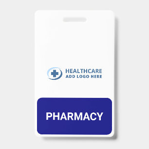 Crachá Farmacêutico Companheiro da Farmácia de Cor Person