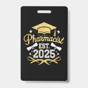 Crachá Farmacêutico Est 2025 Formatação