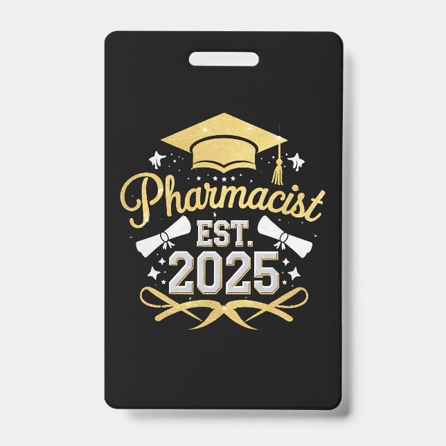 Crachá Farmacêutico Est 2025 Formatação (Frente)