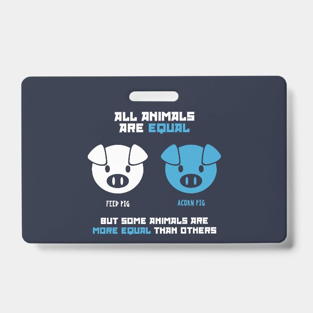 Crachá Feed Pig, Acorn  (Front)