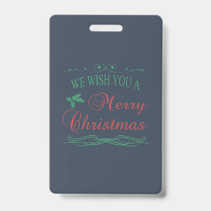 Crachá Feliz Natal