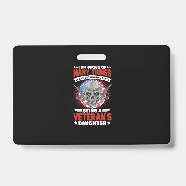 Crachá filha veterana (Frente)