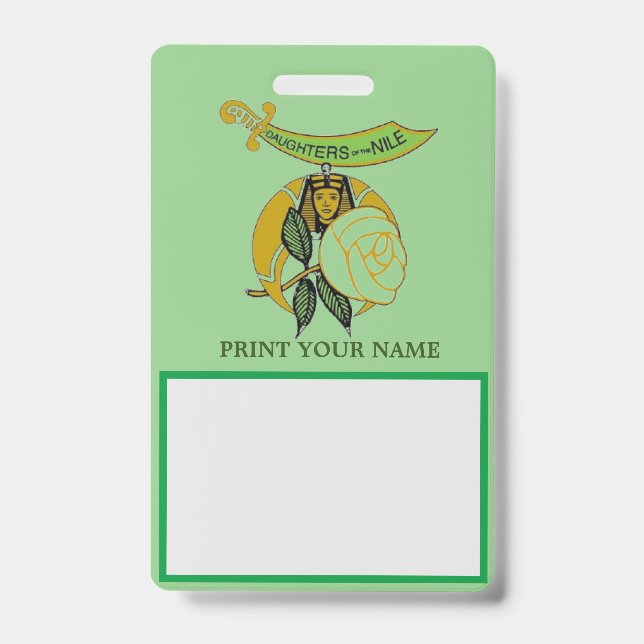 CRACHÁ FILHAS DO NILO (Frente)