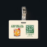 Crachá Fim de Semana do Solteiro Cocktail antigo<br><div class="desc">A suíte "Old Fashiated Bachelor Party" é uma coleção ousada e eterno projetada para um fim de semana de estilo clássico e diversão inesquecível. Centrada em uma rica paleta de cores inspirada na safra e apresentando uma aquarela impressionante de um coquetel antigo, essa coleção captura o espírito da revelação refinada....</div>