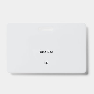 Crachá final sem personalização