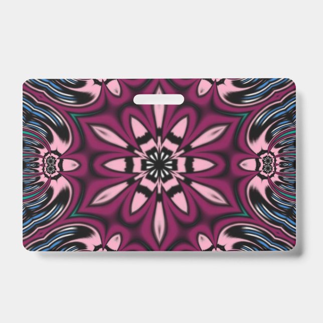 Crachá flor (Frente)