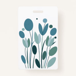 Crachá Flores geométricas