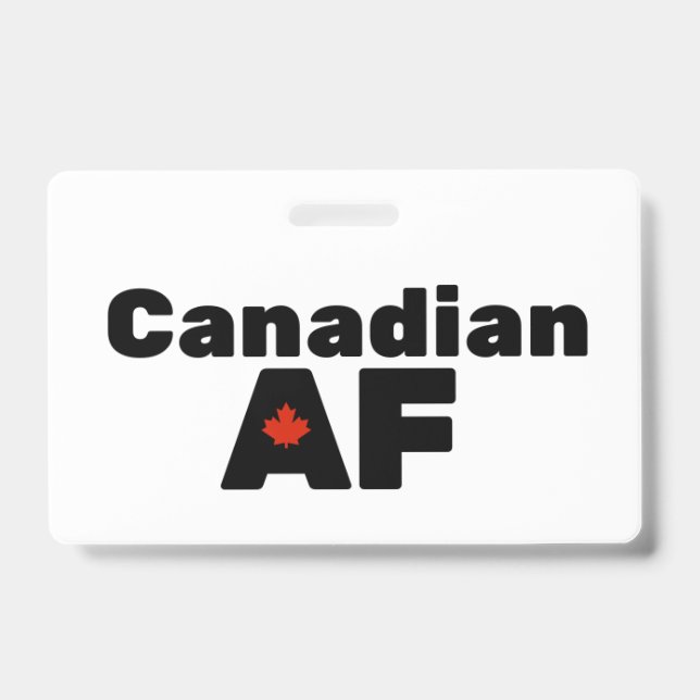 Crachá Força Aérea Canadense, Equipe Canadá (Frente)