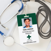 Foto do logotipo de funcionário médico personaliza