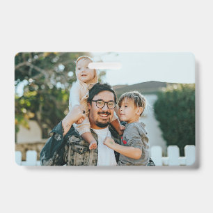 Crachá Foto Personalizada