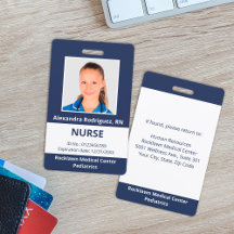 Foto Personalizada de Funcionário Identificação Mé