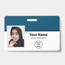 Foto personalizada do funcionário - Código de barr