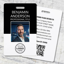 Foto profissional de ID Logo Funcionário Equipe Pr