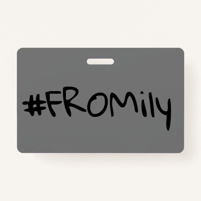 Crachá #FROMily from Fandom Korman Productions Podcast (Frente)