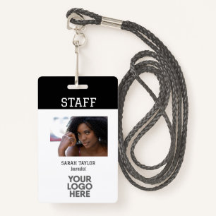 Crachá Funcionário da Empresa de Cartão de Identificação 