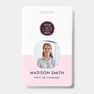 Crachá Funcionário Personalizado Empregado empresarial