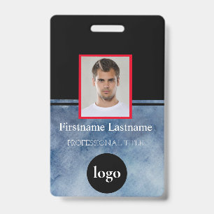 Crachá Funcionário Personalizado - Foto, Código do Bar, L