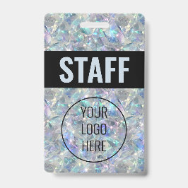 Crachá Fundo da Pedra Óptica Holográfica