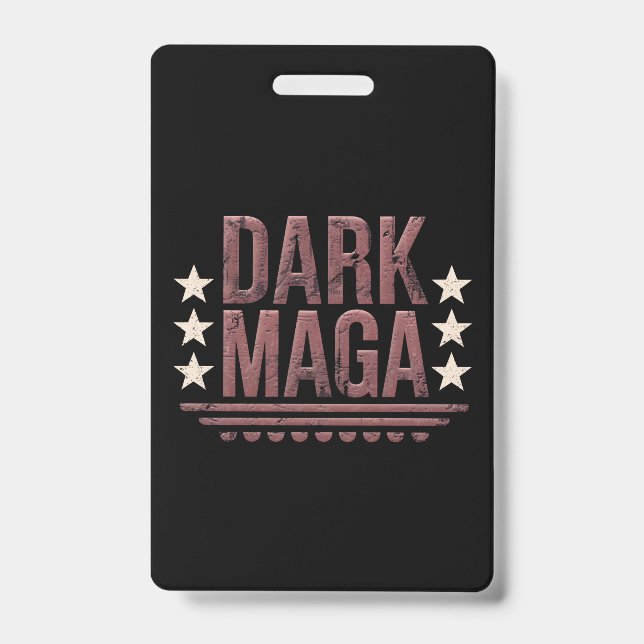 Crachá Funny DARK MAGA 2024 (Frente)