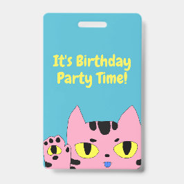 Crachá Gato de bolso de alienígena