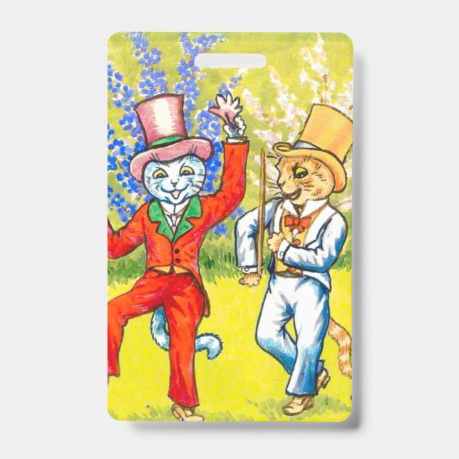 Crachá Gatos Dançantes (Frente)