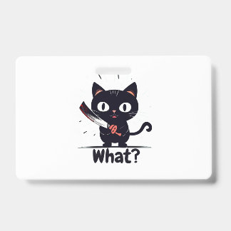 Crachá Gatos dizem O quê!