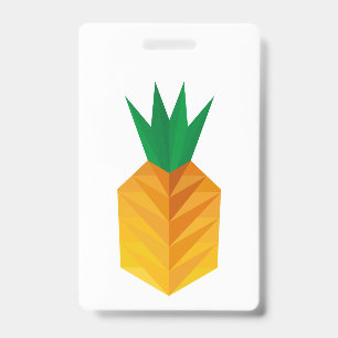 Crachá Geometric Pineapple