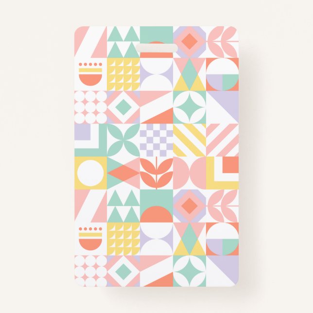 Crachá geométrico 32 (Frente)