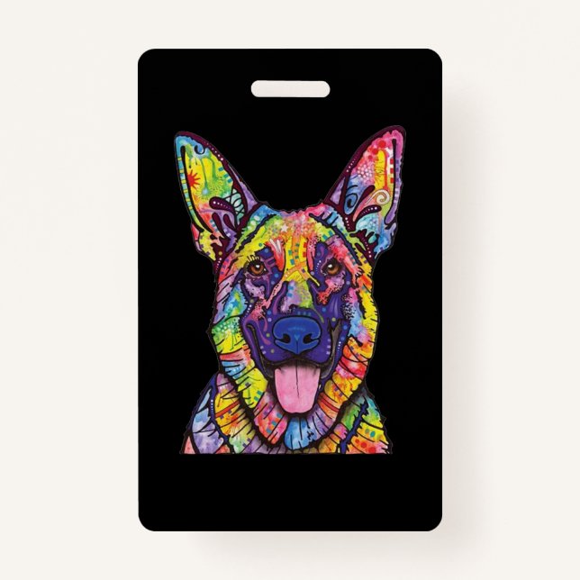 Crachá German Shepherd Dog Lovers (Frente)