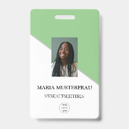 Crachá Gestalte Deinen Eigenen Ausweis Vorlage