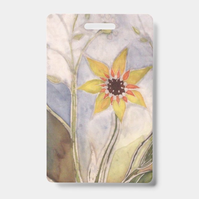 Crachá Girassol (Frente)