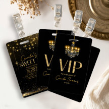 Glam Chandelier Sweet 16 ID1108