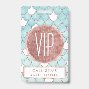 Crachá Glitter Cor De Água, Cor De Linho, Cor De Cheiro, 