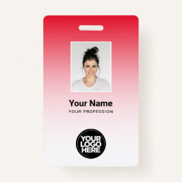 Crachá Gradação de Nome do Bar de Fotografia do Funcionár