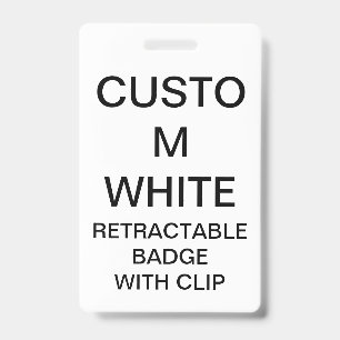 CRACHÁ & GRAMPO RETRÁTEIS personalizados costume