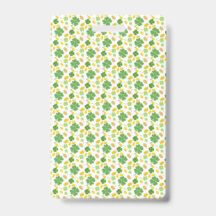 Crachá Green 4 Leaf Clovers St Patricks Day Coins