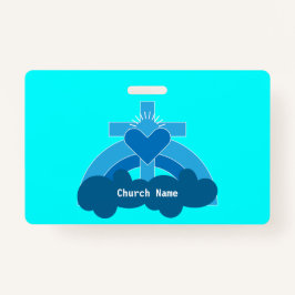 Crachá Grupos De Sociedades Da Igreja E Clusters Praça De