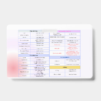 Crachá Guia de Insígnia de Referência de Ultrassom Geral