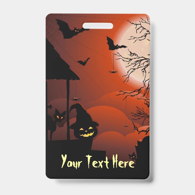 Crachá Halloween Malody Moonlight Nightare (Frente)