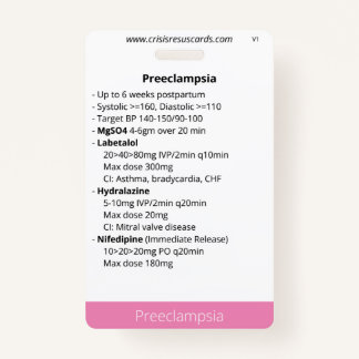 Crachá Hemorragia pré-eclampsia e pós-parto/neonato