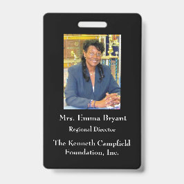 Crachá ID da empresa