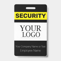 ID da Guarda de segurança do logotipo personalizad