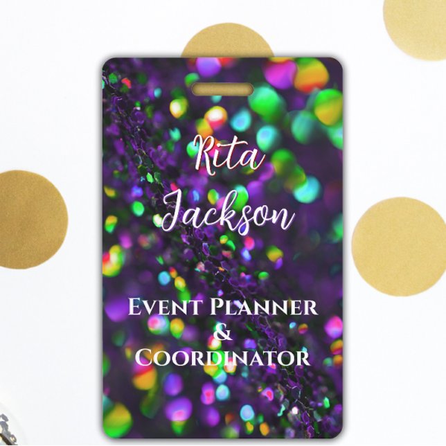 Crachá ID de Espumante Puro Escuro (Criador carregado)