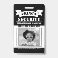 ID de Foto do Agente de Segurança Ring