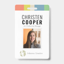 ID de Foto do Código de Barras do Logotipo Colorid